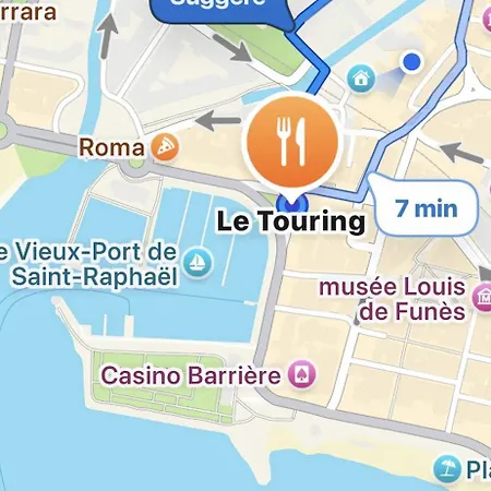 F2 Climatise Centre St Raphael Plages 900 M Et Gare Апартаменты Сен-Рафаэль